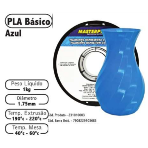 FILAMENTO 3D 1kg - PLA AZUL