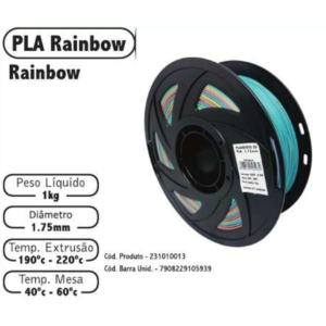 FILAMENTO 3D 1kg - PLA RAINBOW