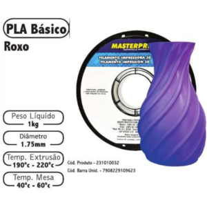 FILAMENTO 3D 1kg - PLA ROXO