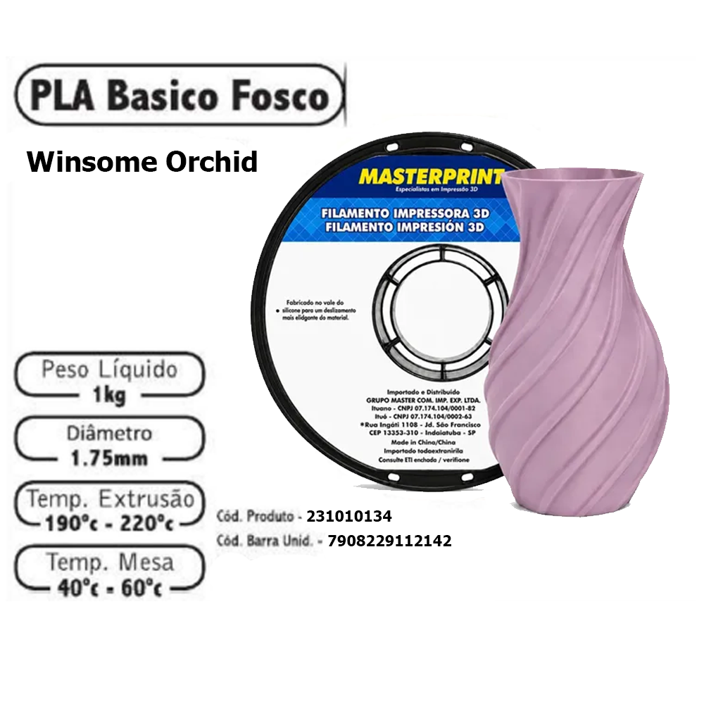 FILAMENTO 3D 1kg – PLA WINSOME ORCHID