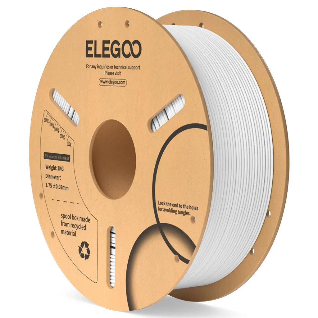 FILAMENTO 3D 1kg – PLA ELEGOO BRANCO