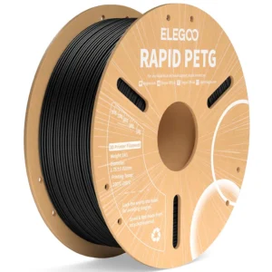 FILAMENTO 3D 1kg - RAPID PETG ELEGOO PRETO